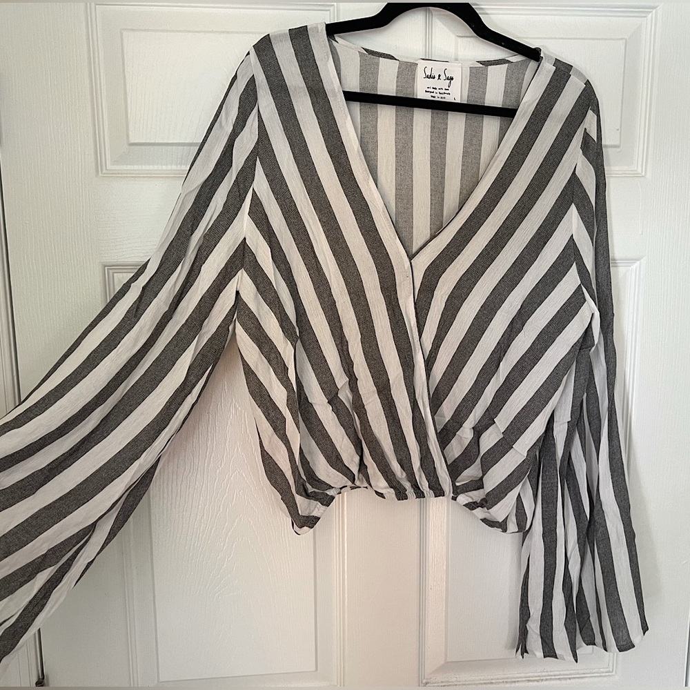 Women’s Stripped Casual Top